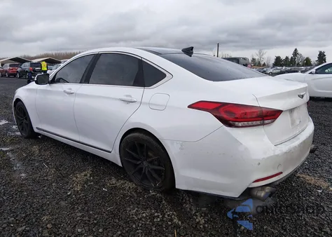 2017 Genesis G80 3.8 из США, поврежденный, VIN KMHGN4JE9HU172223